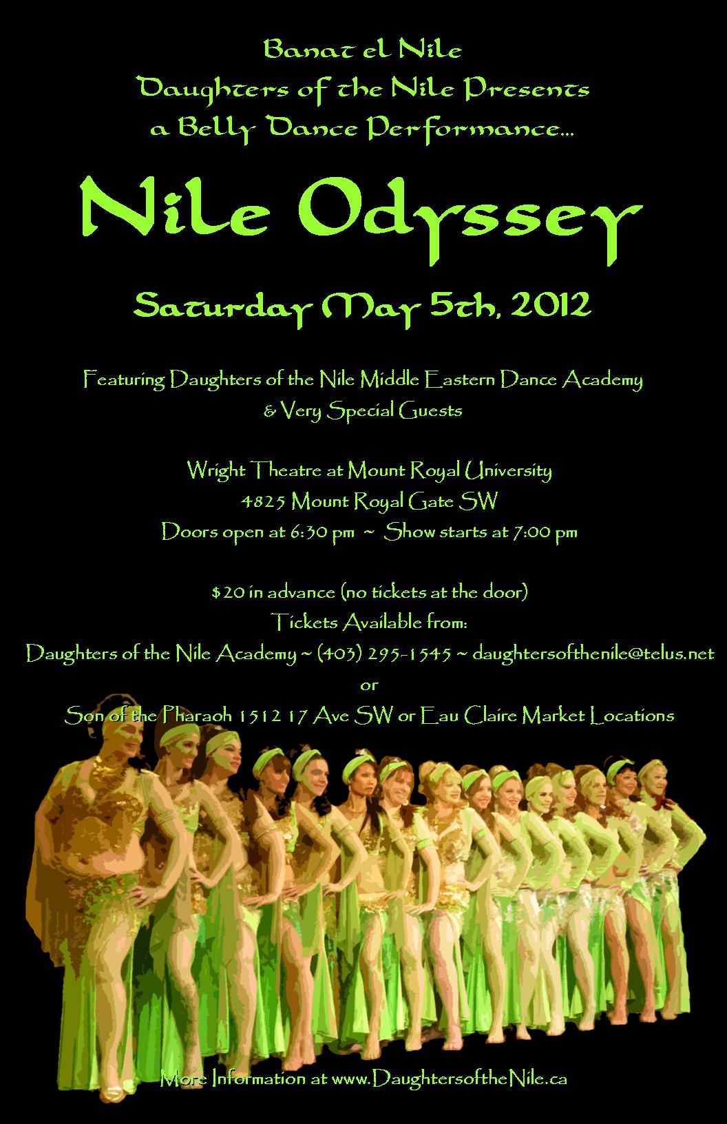 Nile Odyssey 2012 Poster