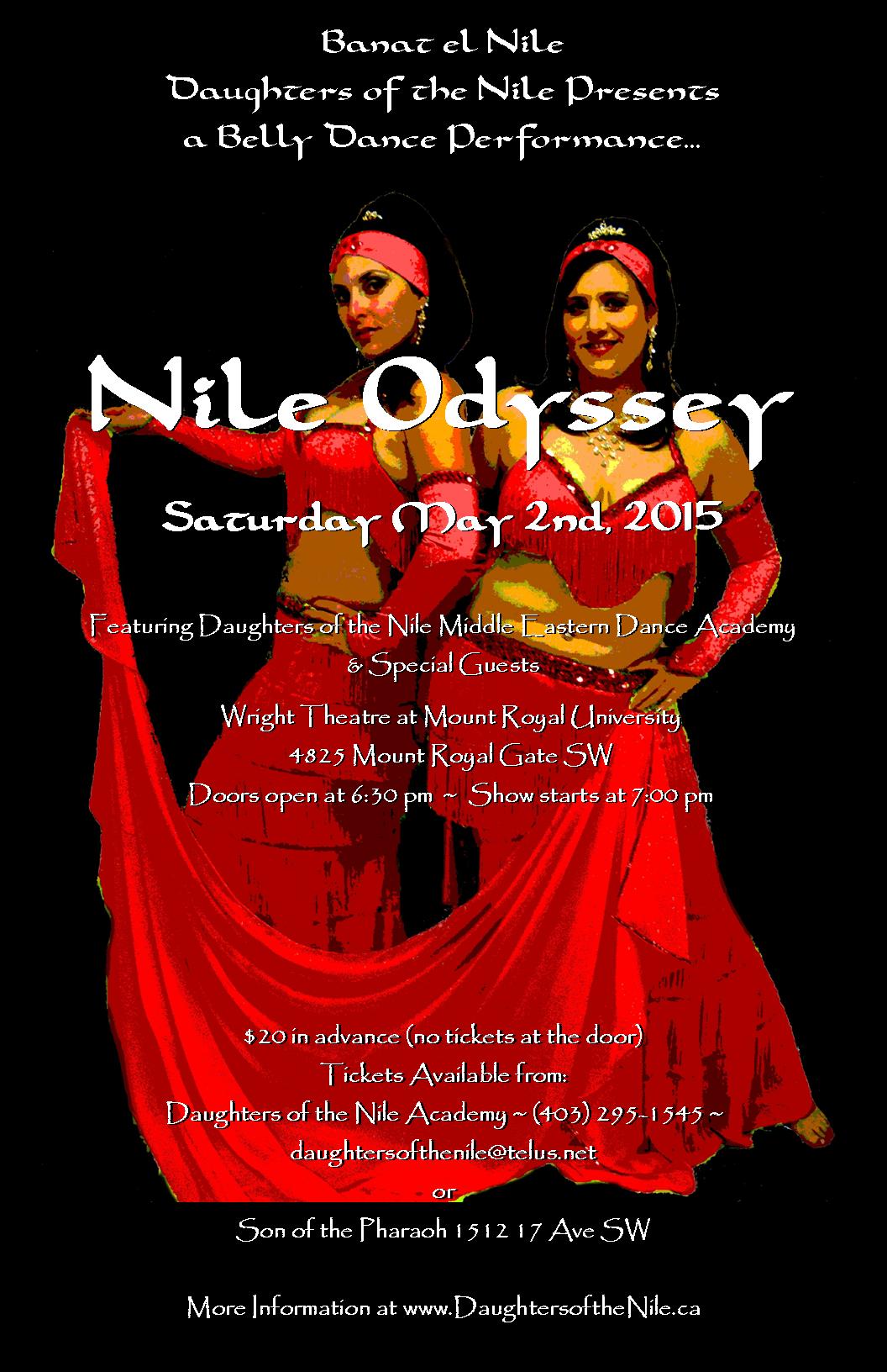 Nile Odyssey 2015 Poster